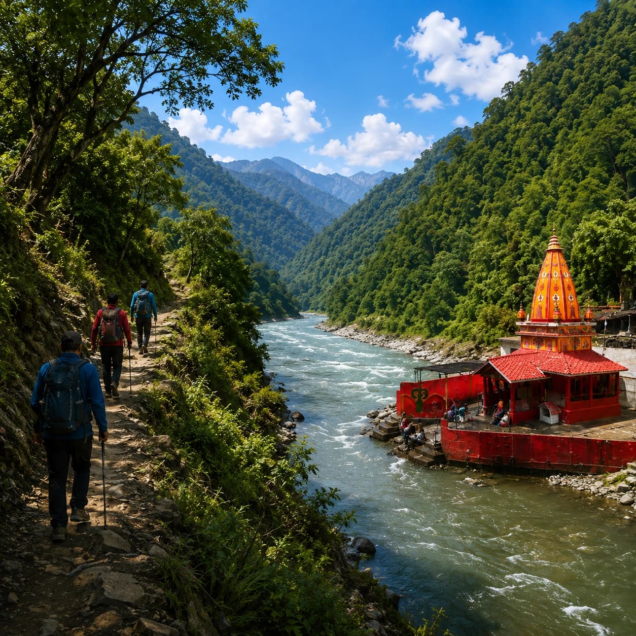 Chandika Ghat Trek