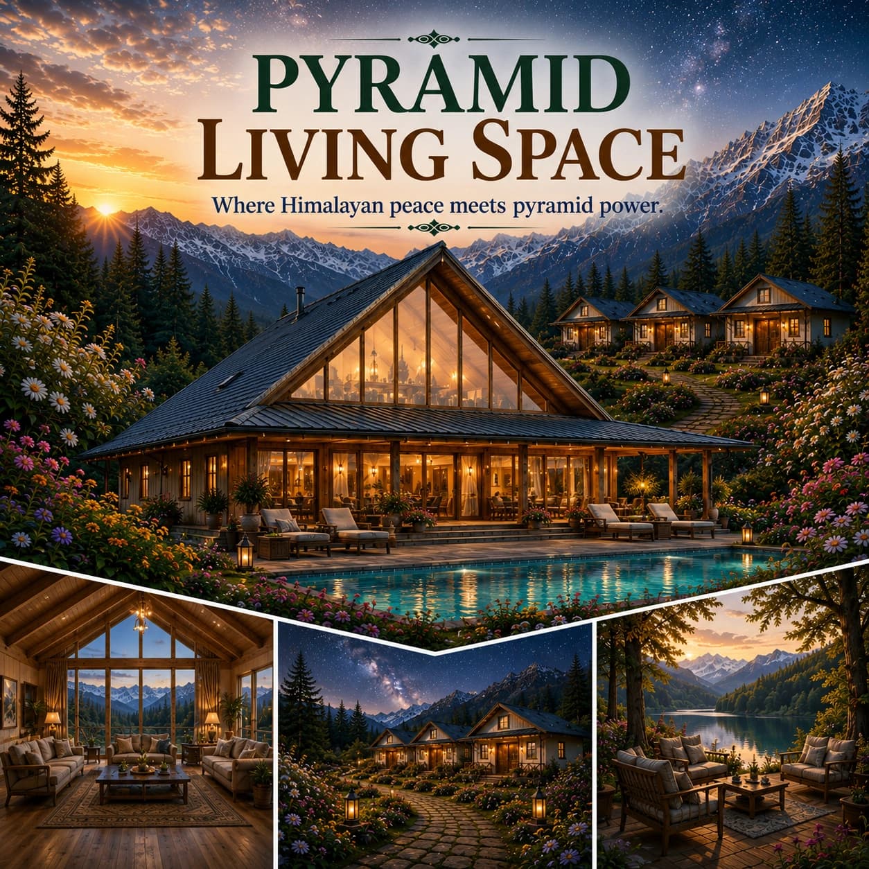 Pyramid Living Space